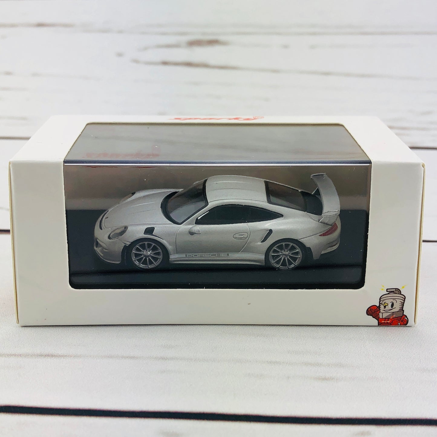 Sparky 1/64 Porsche 911 GT3 2016 Silver Y074