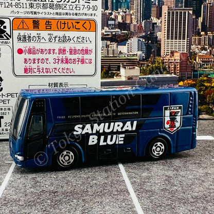 TOMICA Japan National Soccer Team Official Team Bus JFA's DREAM
