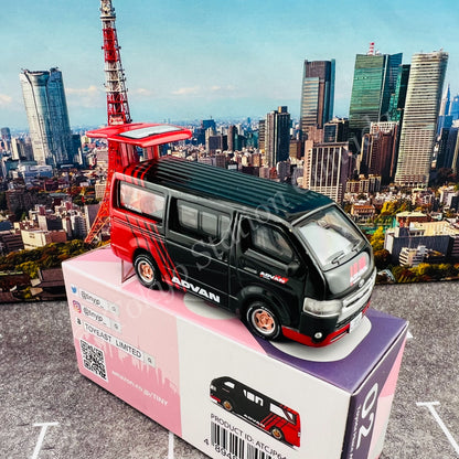TINY 微影 JP2 Toyota Hiace ADVAN Japan ATCJP64002