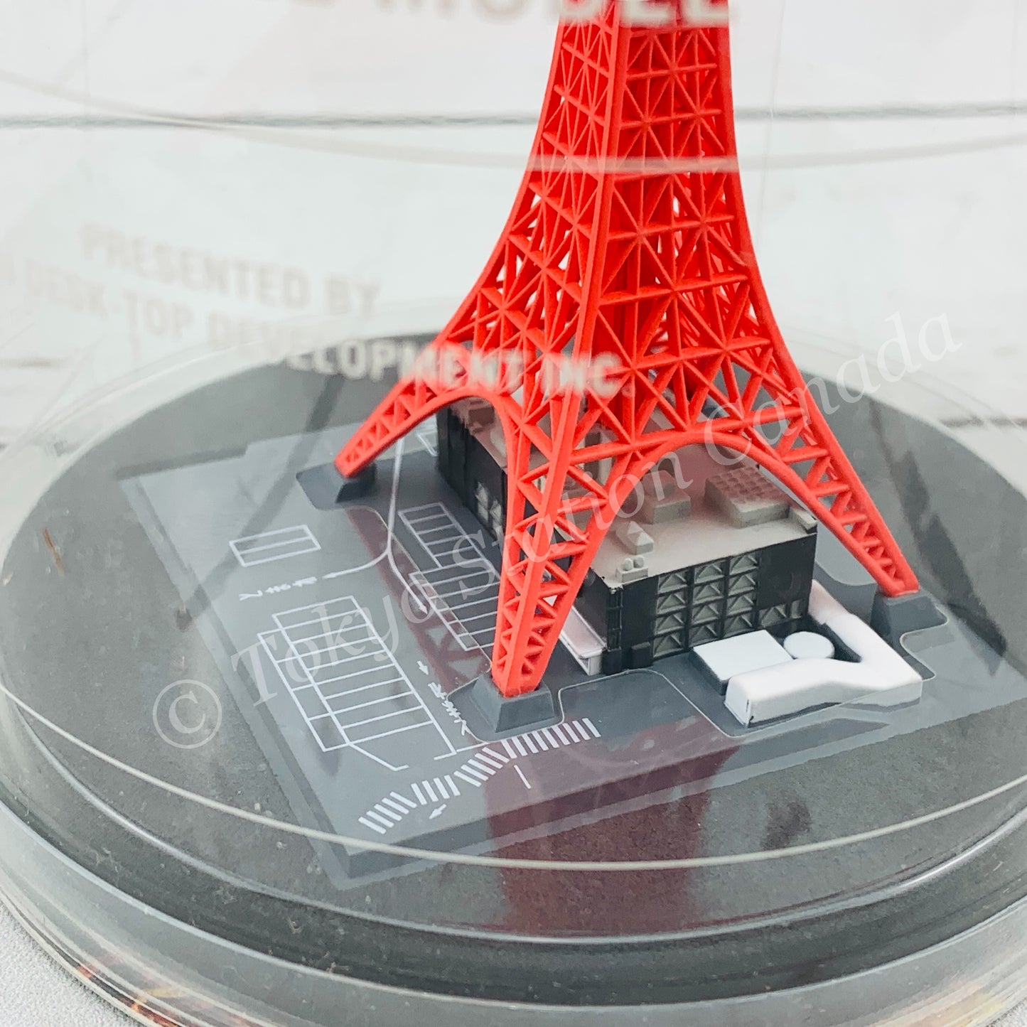 GEOCRAPER® TOKYO TOWER 1:2500 Scale Model "2020 TOKYO TOWER Limited Version" 4573364060516