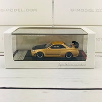 Ignition Model 1/64 Nismo R34 GTR Z-tune Gold 1875