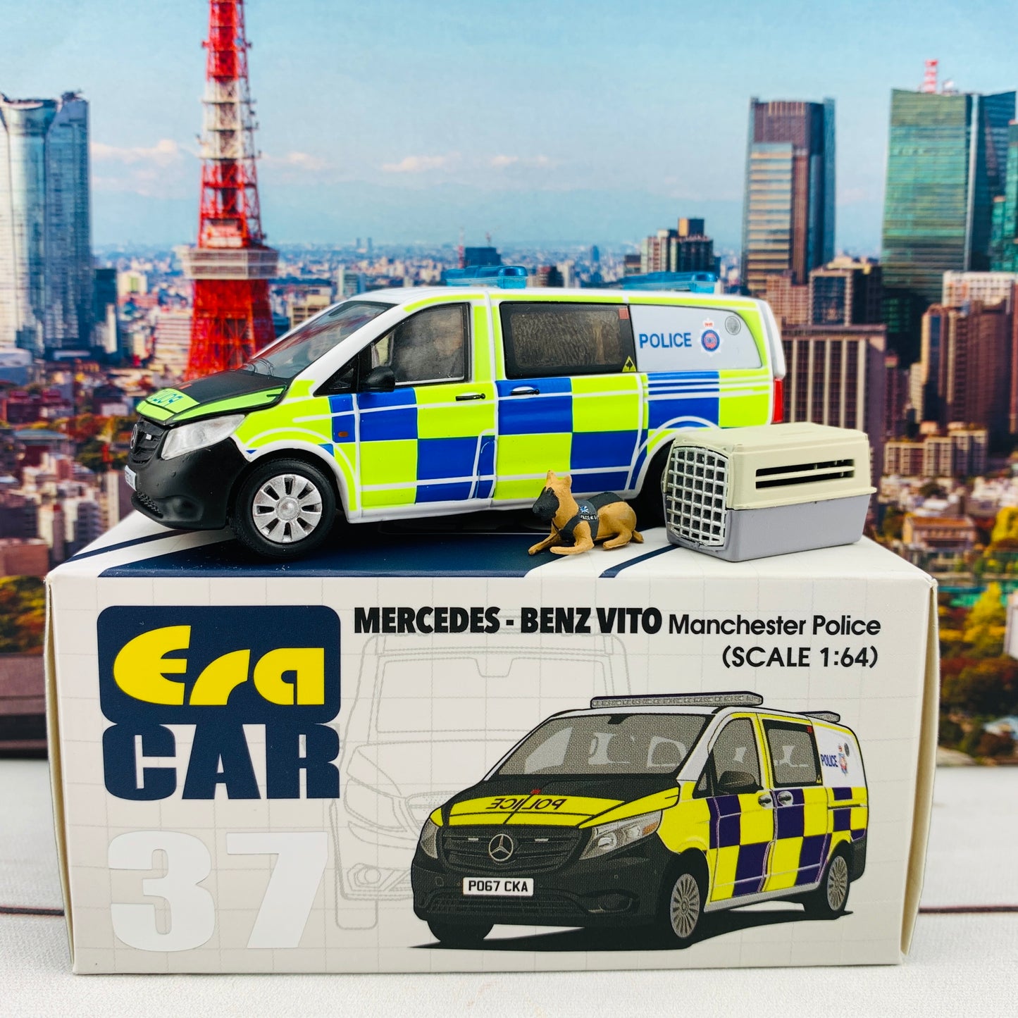 ERA CAR 37 1/64 Mercedes-Benz Vito - Manchester Police MB20VITRN37