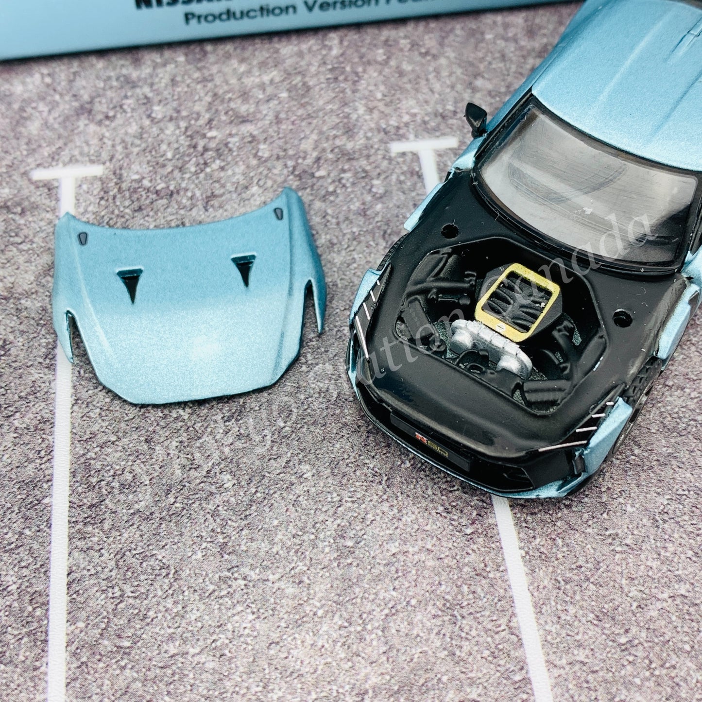 ERA CAR 1/64 SP Nissan GT-R50 By Italdesign - Production Version Pearl Blue NS21GTRSP51