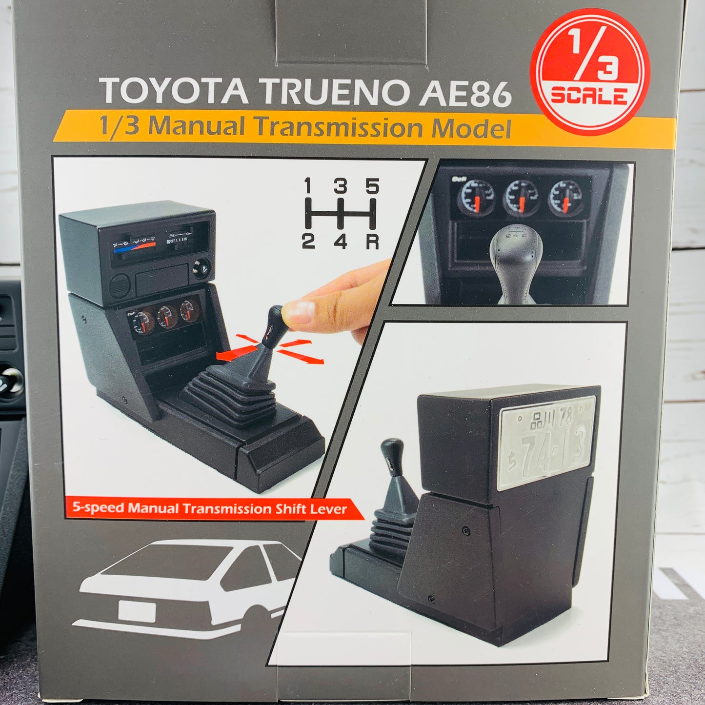 Toyota Trueno AE86 Scale 1/3 Manual Transmission Model