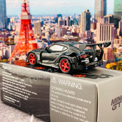 MINI GT 1/64 HKS Toyota GR Supra Nocturnal RHD MGT00226-R