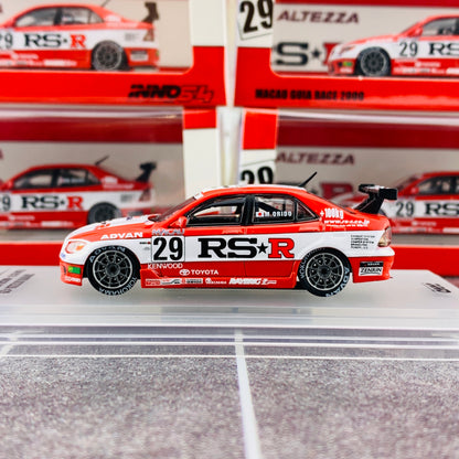 INNO64 TOYOTA ALTEZZA #29 "TEAM RS*R" Macau Guia Race 2000 IN64-RS200-RSRMGP
