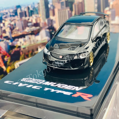 HOBBY JAPAN 1/64 Mugen Civic TYPE R (FD2) Crystal Black HJ641003MBK