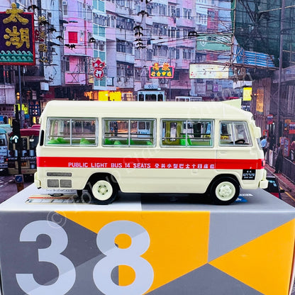 TINY 微影 38 Mitsubishi Fuso Rosa (1984) Red Mini Bus 14-Seat (Kwun Tong) ATC65439