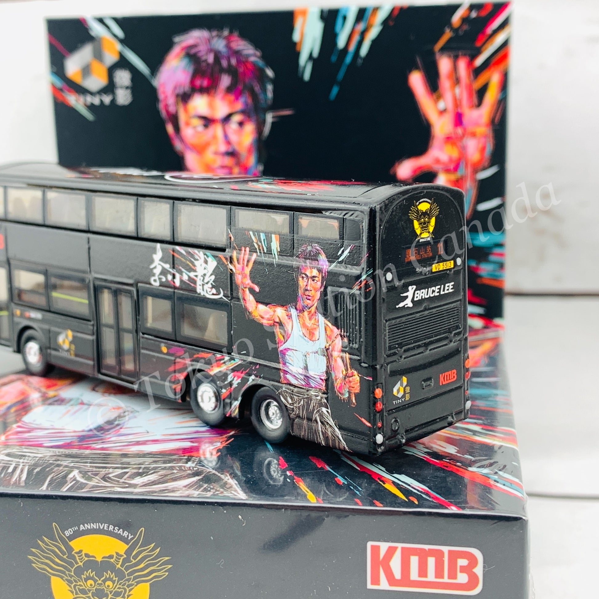 TINY 微影 Bruce Lee KMB VOLVO B9TL Wright Bruce Lee (Bruce Lee 80th Anniversary) KMB2020109