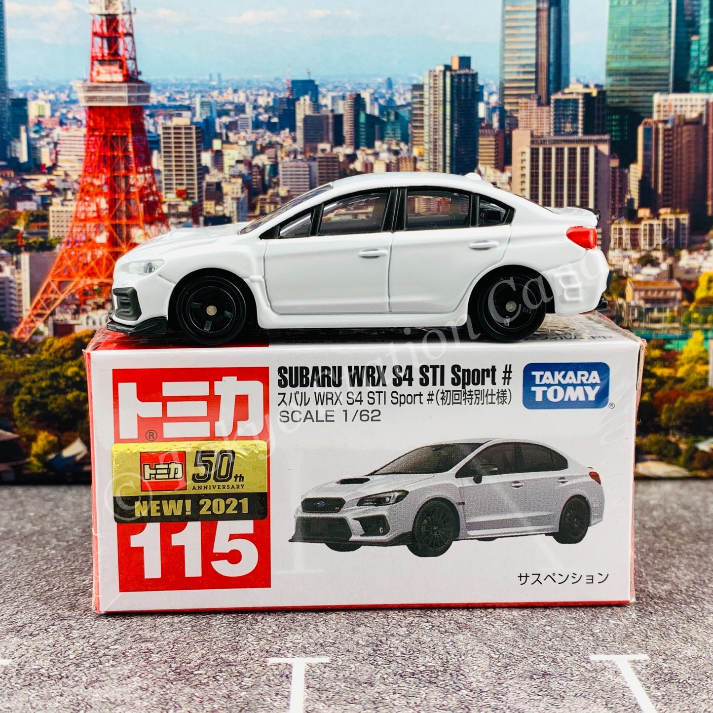 TOMICA 115 Subaru WRX S4 STI Sport First Edition 初回特別仕様 **