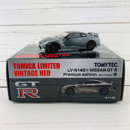 Tomica Limited Vintage Neo Nissan GTR Premium Edition 2017 Model GREY LV-N148e