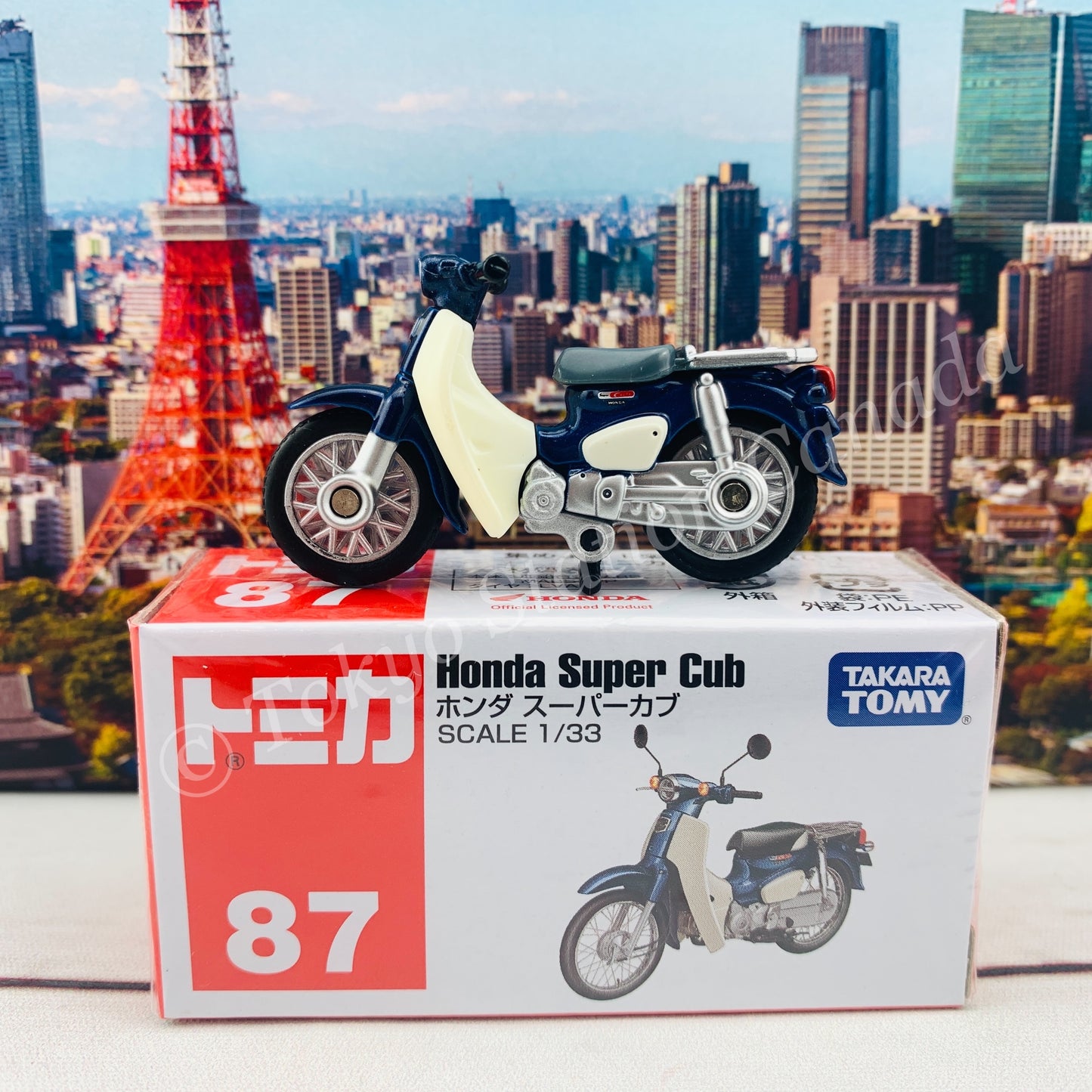 TOMICA 87 Honda Super Cub