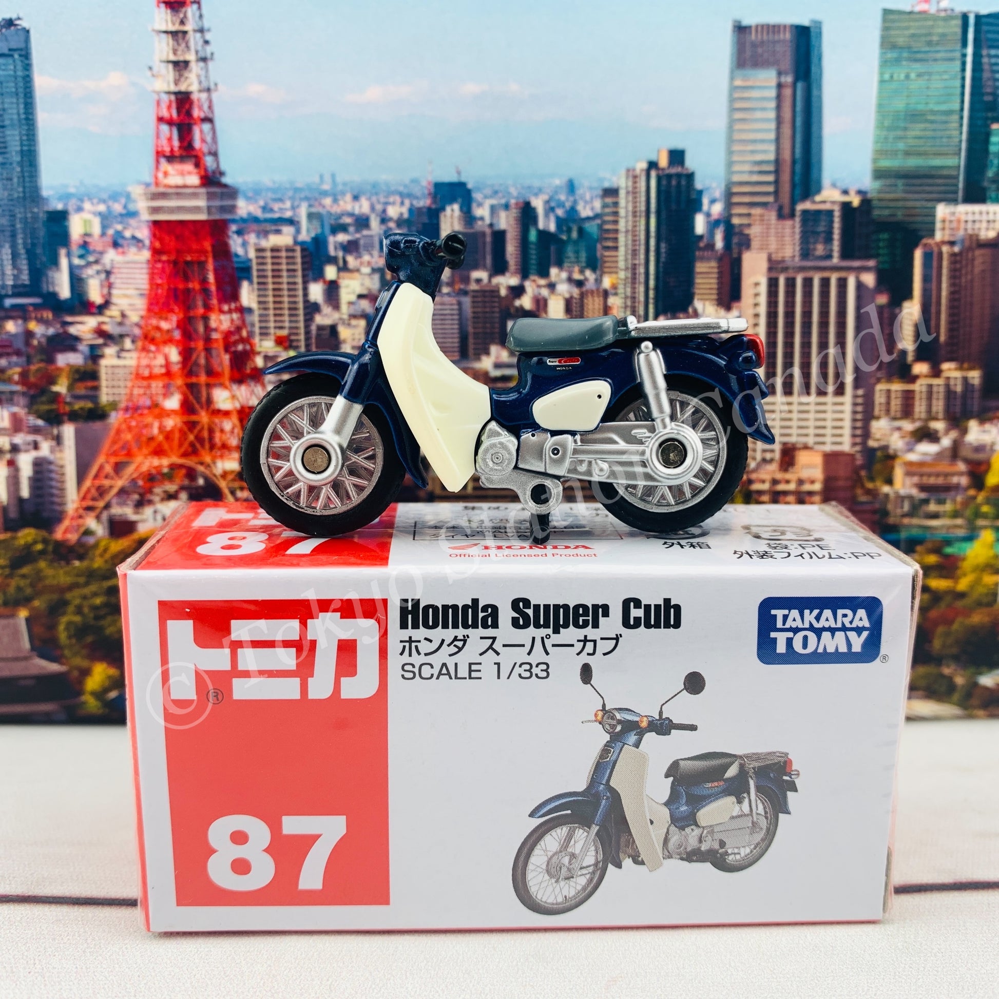 TOMICA 87 Honda Super Cub