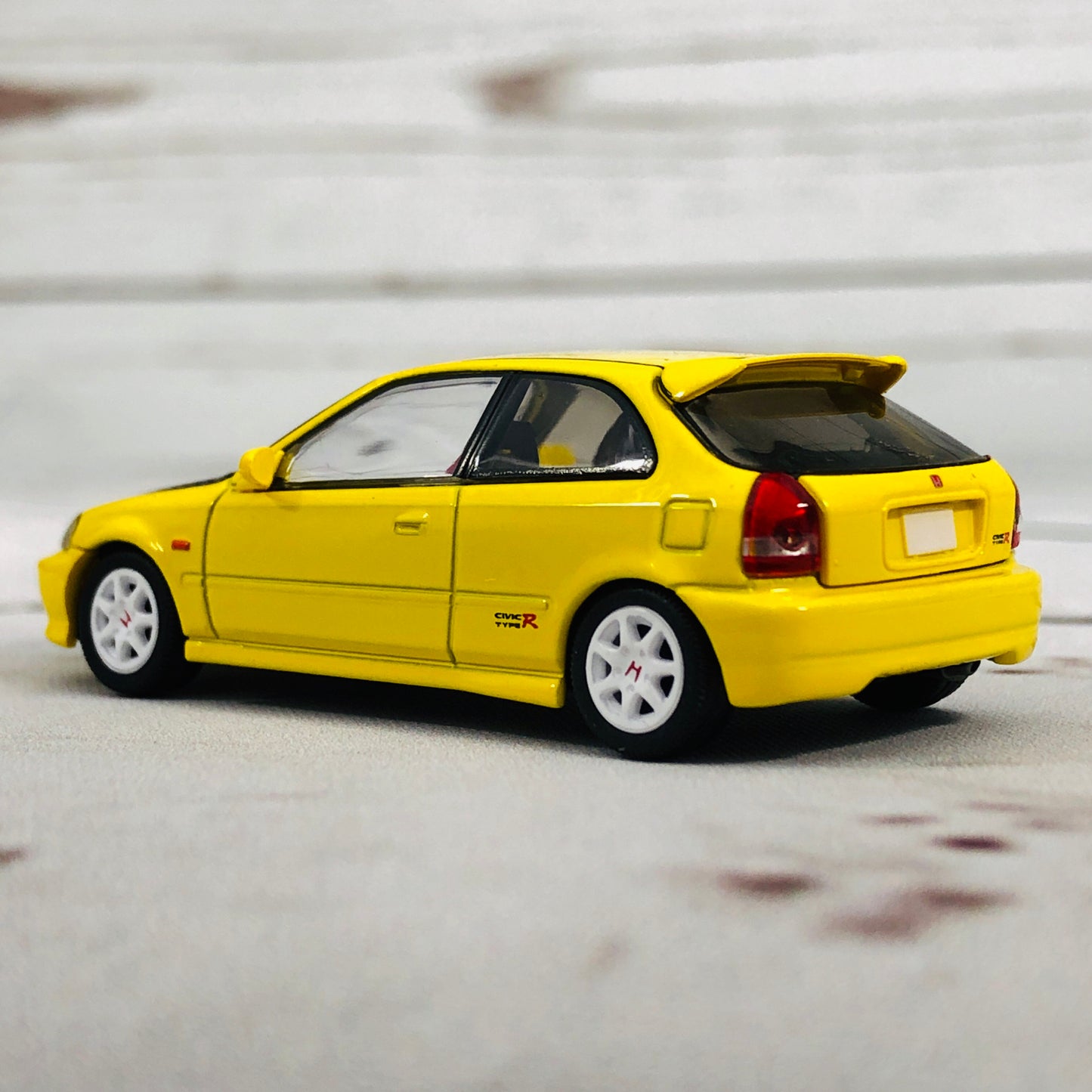 Tomica Limited Vintage Tomytec Hong Kong Edition Honda Civic Type R EK9 Yellow