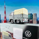 TinyQ Uno-Series 17 - Volkswagen T2 Pickup Truck (Light Gray) TinyQ-17c