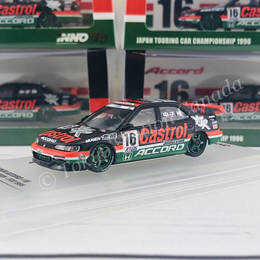 INNO64 HONDA ACCORD #16 MUGEN CASTROL JTCC 1996 IN64-CD6-MC96
