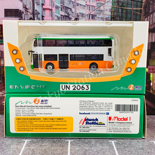 Model 1 1/120 新巴 First Bus ADL Enviro400 Facelift 3807 UN2063 @ Cape D'Aguilar and Shek O 鶴咀及石澳 9 #S33634