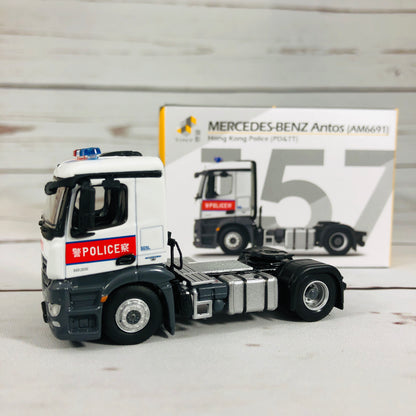 Tiny City 157 Mercedes-Benz Antos Police Tractor (PD&TT) 平治 Antos 警察拖頭 (AM6691)