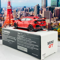 MINI GT 1/64 Honda Civic Type R (FK8) Rallye Red (RHD) MGT00012-R