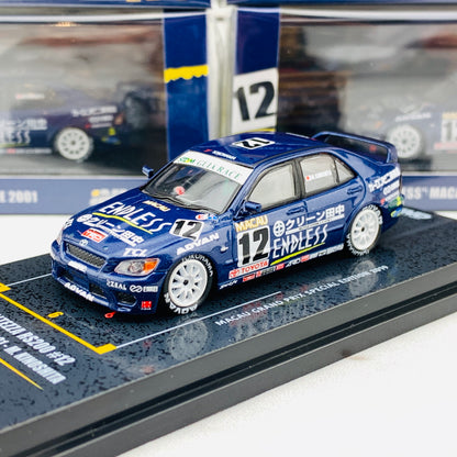 INNO64 1/64 Toyota Altezza RS200 #12 Macau Guia Race 2001 - M. Kinoshita Macau Grand Prix Special Edition 2019 IN64-MGP19-RS200