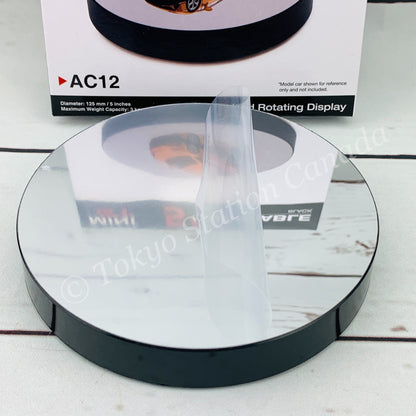 MINI GT 5" Display Turntable Black- Mirror Surface  MGTAC12