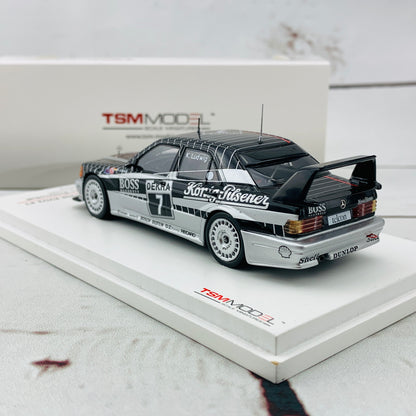 TSM MODEL 1/43 Mercedes-Benz 190E EVO2 1990 DTM #7 AMG Motorenbau GmbH Klaus Ludwing TSM124346