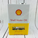 TINY 微影 1/76 Shell Oil Tanker Truck MERCEDES-BENZ Antos with Shell Motor Oil Can ATC65010