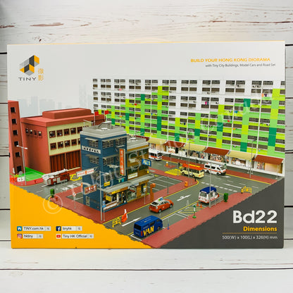 TINY 微影 Bd22 Nam Shan Estate Building Diorama 南山邨 ATS64030