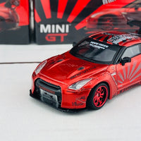 MINI GT 1/64 LB☆Works Nissan GTR (R35) Type 1, Rear Wing ver 1+2 
