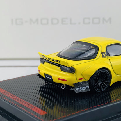 Ignition Model 1/64 Rocket Bunny RX7 (FD35) Yellow 1410