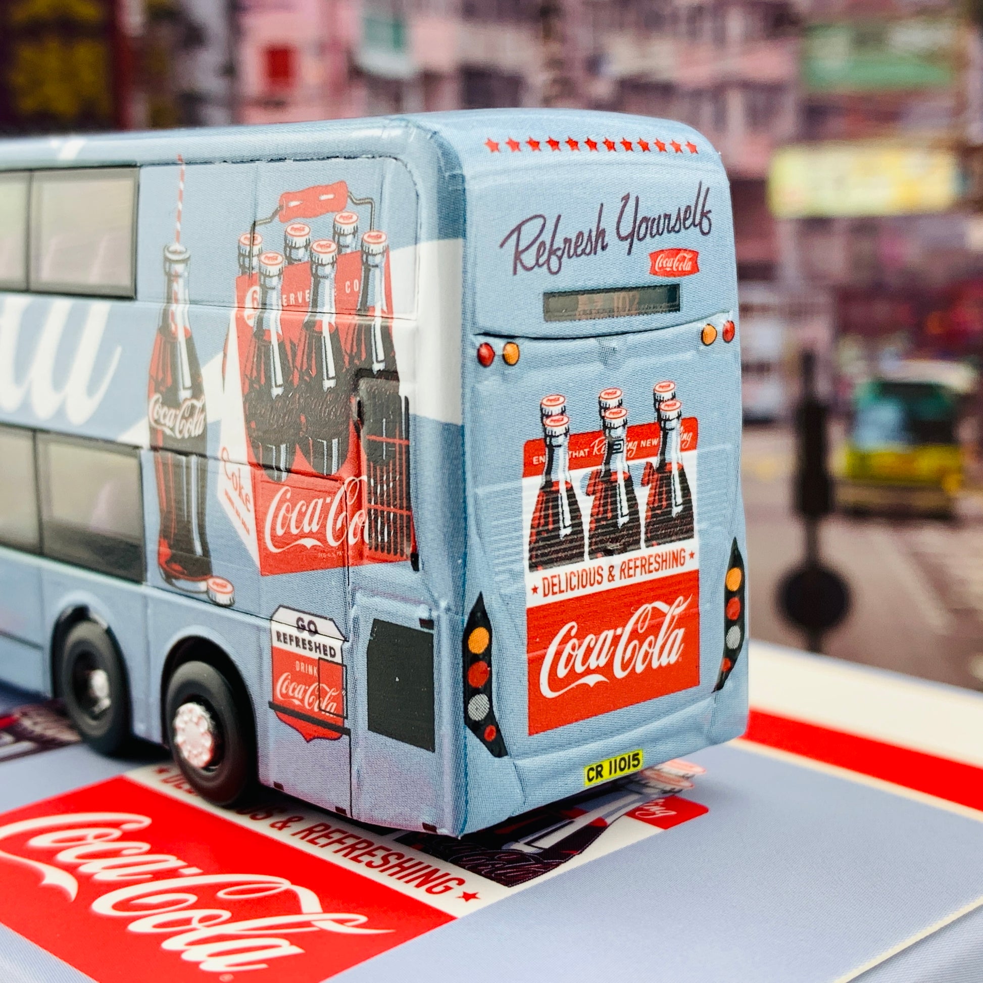Tiny 微影 1/110 Coca-Cola E500 MMC FL 12.8M Bus (102 Mei Foo 美孚) COKE023