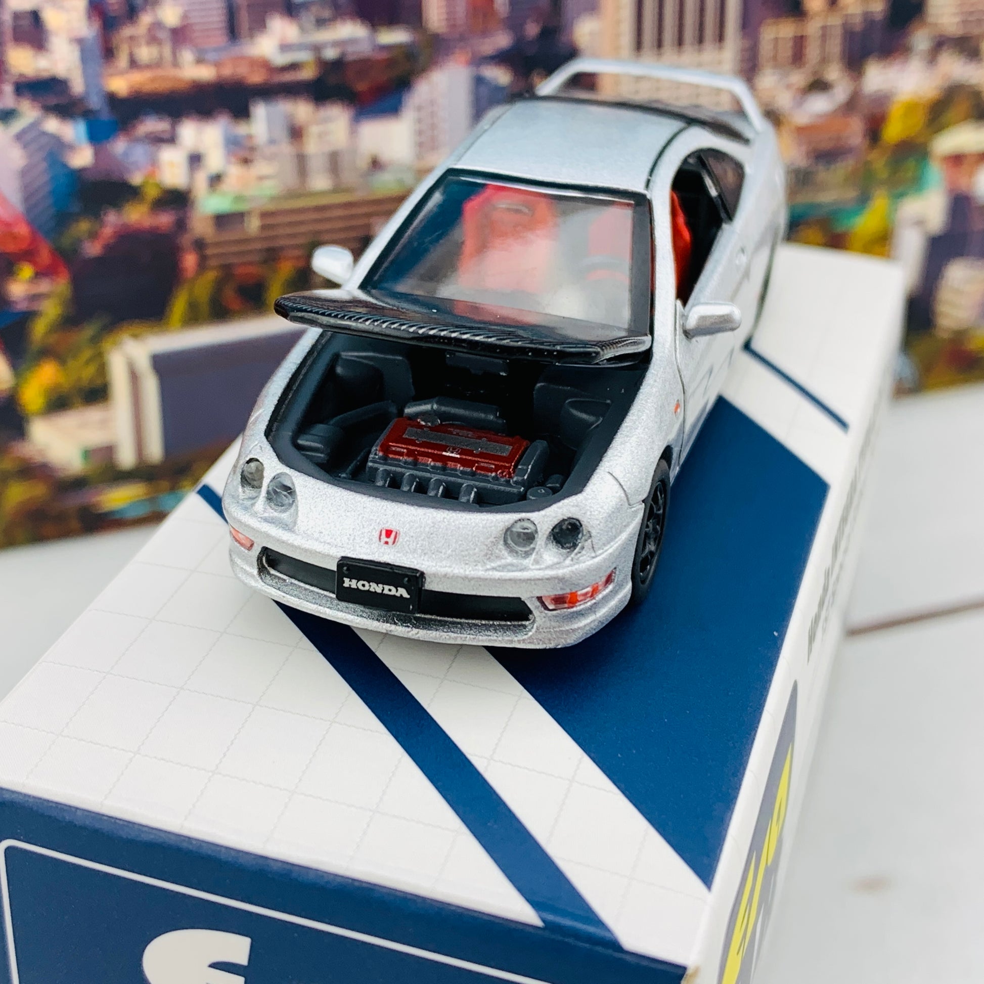 ERA CAR 28 1/64 Honda Integra Type-R DC2 Silver 1ST Special Edition HA20DC2RF28