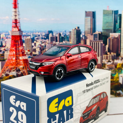 ERA CAR 29 1/64 Honda VEZEL Crystal Red 1ST Special Edition HA20VERF29