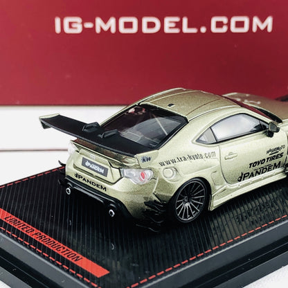 Ignition Model 1/64 Pandem Toyota 86 V3 Green Metallic 1754