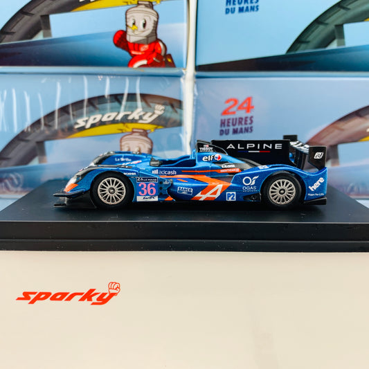 Sparky 1/64 ALPINE A450B NO.36 SIGNATECH ALPINE 24H LE MANS 2015 N. PANCIATICI - P.-L. CHATIN - V. CAPILLAIRE Y090