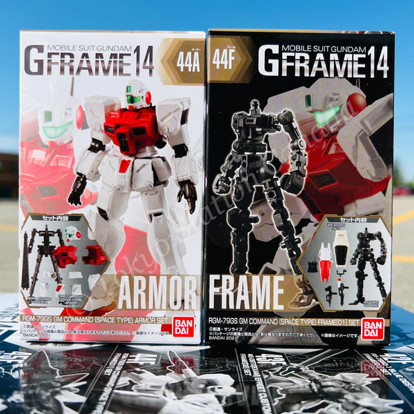GFRAME 14 Mobile Suit Gundam 44A RGM-79GS GM COMMAND (SPACE TYPE