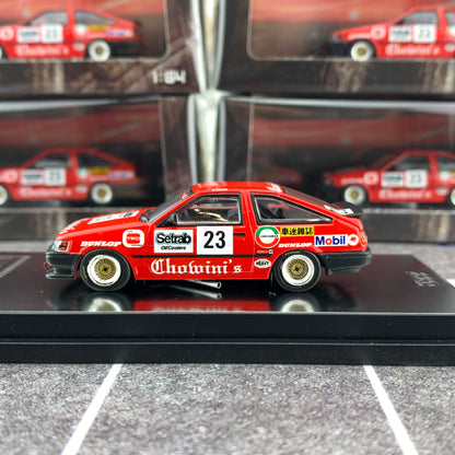 INNO64 x POPRACE Toyota Corolla Levin macau Guia Race 1994 #23 PR64-86-84M23