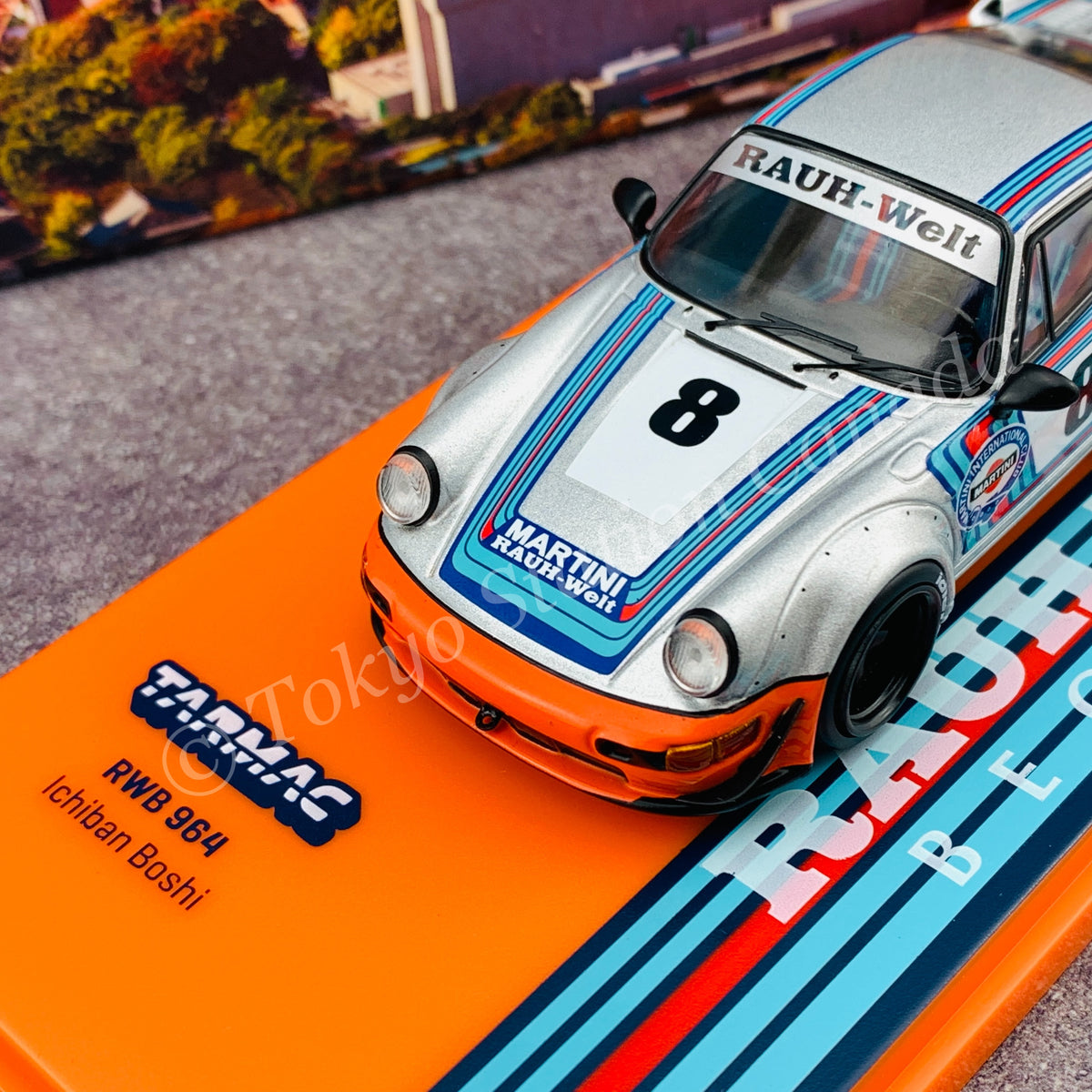 Miniatura 1:43 Tarmac Works RWB 964 Ichiban Boshi Con Librea