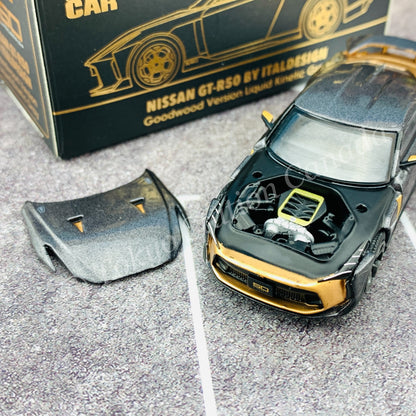 ERA CAR 1/64 SP Nissan GT-R50 By Italdesign - Goodwood Version Liquid Kinetic Gray NS21GTRSP44