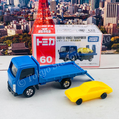 TOMICA 60 ISUZU ELF Vehicle Transporter