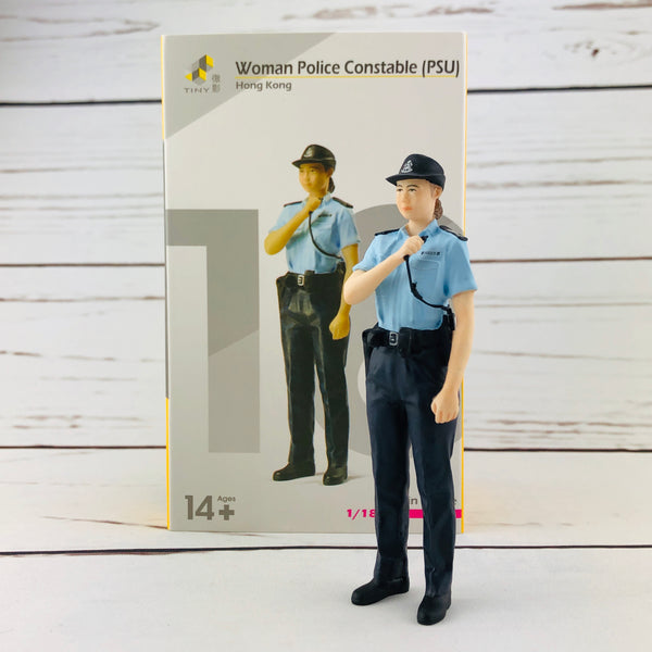 Tiny 1/18 Figure Woman Police Constable (PSU)