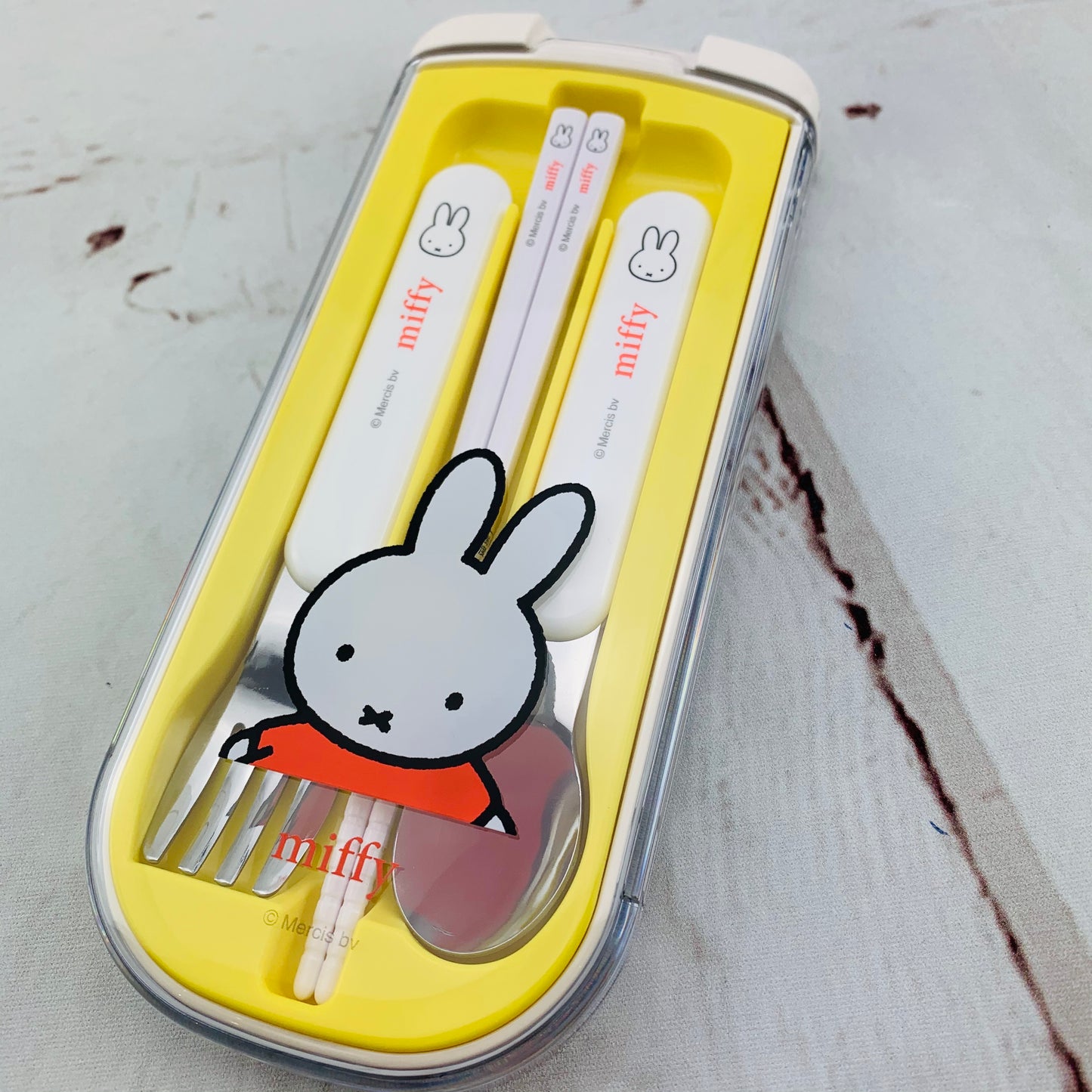 miffy fork, spoon and chopsticks set MF529-1350