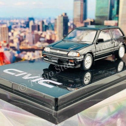 HOBBY JAPAN 1/64 Honda CIVIC Si (AT) 1984 Black Pearl HJ641029ABK