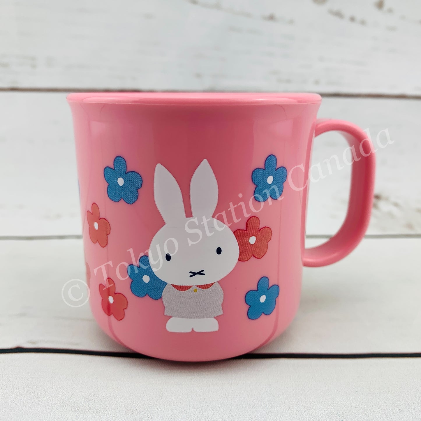 miffy Plastic Cup 200ml PINK BS21-62 Made in Japan 4937122045793