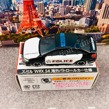 TOMICA SHOP ORIGINAL MODEL Subaru WRX S4 Oversea Patrol Car 4904810136330