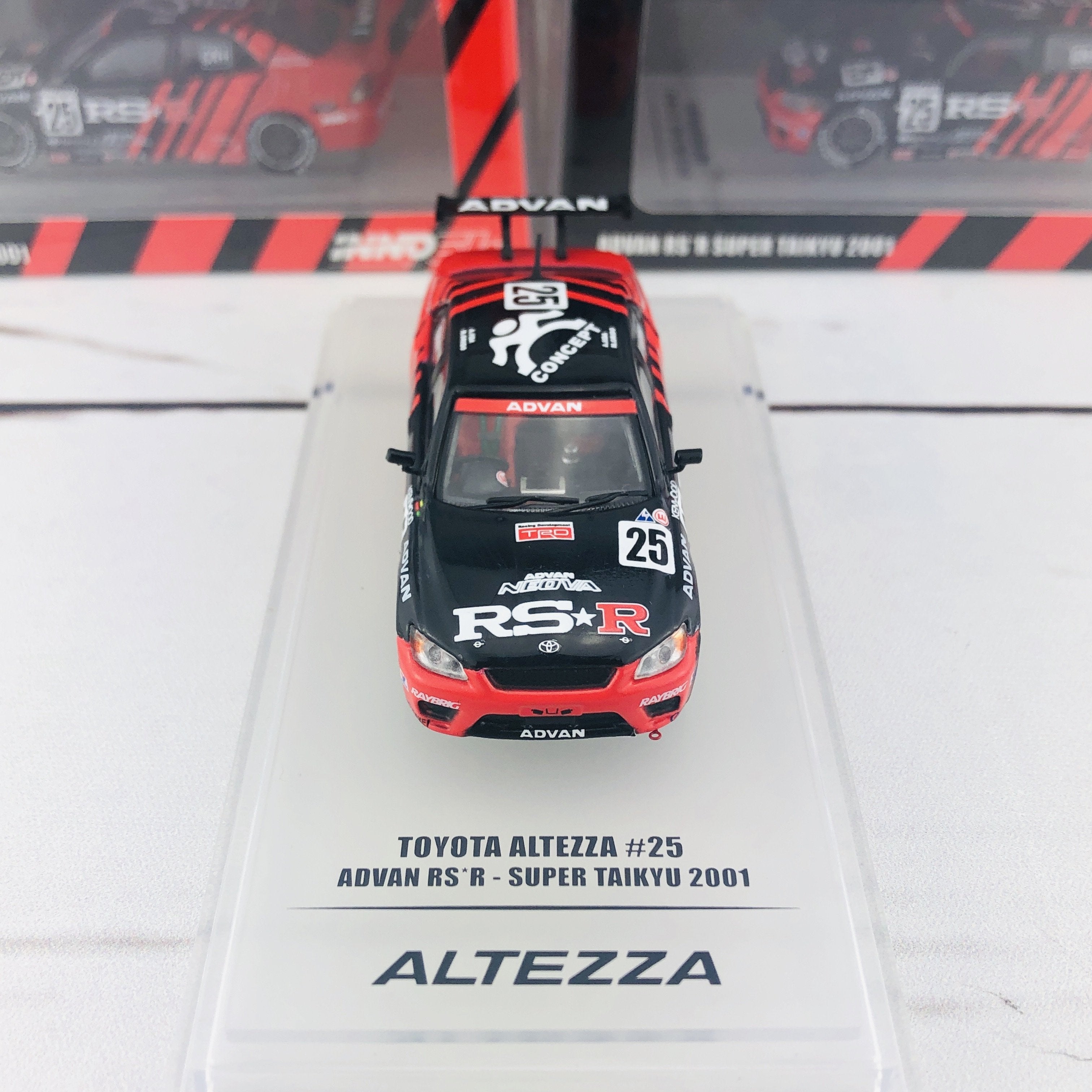 INNO64 1/64 TOYOTA ALTEZZA #25 Advan RS'R - Super Taikyu 2001 IN64