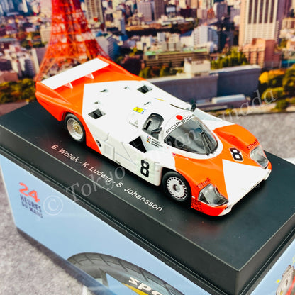Sparky 1/64 Porsche 956 No.8 6th 24H Le Mans 1983 B. Wollek - K. Ludwig - S. Johansson Y179