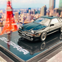 HOBBY JAPAN 1/64 Toyota SUPRA (A70) 2.5GT TWIN TURBO CUSTOMIZE VERSION BLACK HJ641026CBK