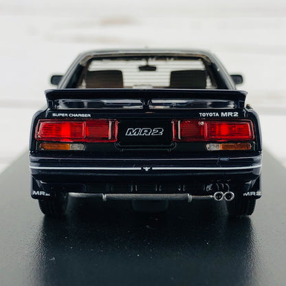 Mark43 1/43 Toyota MR 2 G-Limited Super Charger T Bar Roof (AW11) TOM'S NEW SPORT Blue Mica PM4377SBL