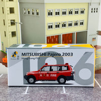 Tiny 微影 106 Mitsubishi Pajero 2003 Hong Kong Fire Services Department ACT64867